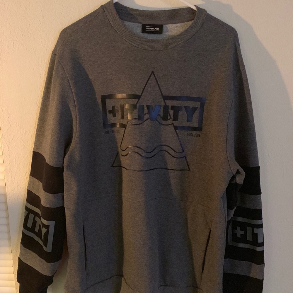 Pink Dolphin Crewneck Sweatshirt